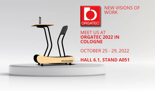Walkolution to Exhibit at Orgatec 2022: The Future of Workplace Satisfaction