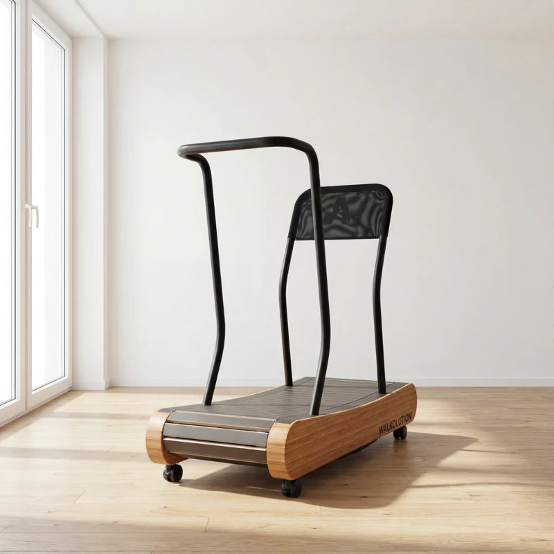 Walkolution 1 + (Model 2024) - Standard Slats + Lean Stool Attachment + Desk Attachment