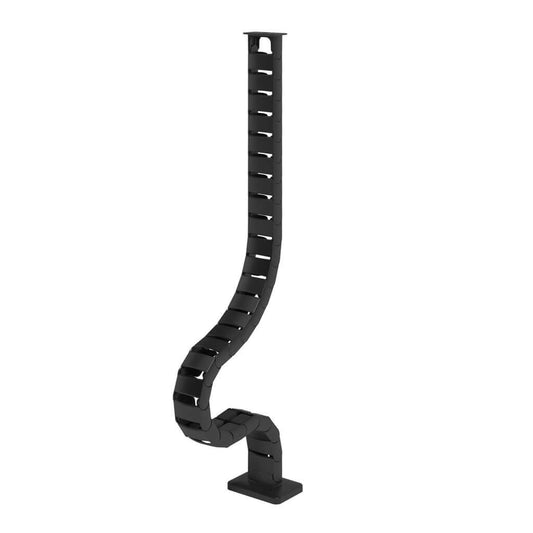 Cable guide snake black modern