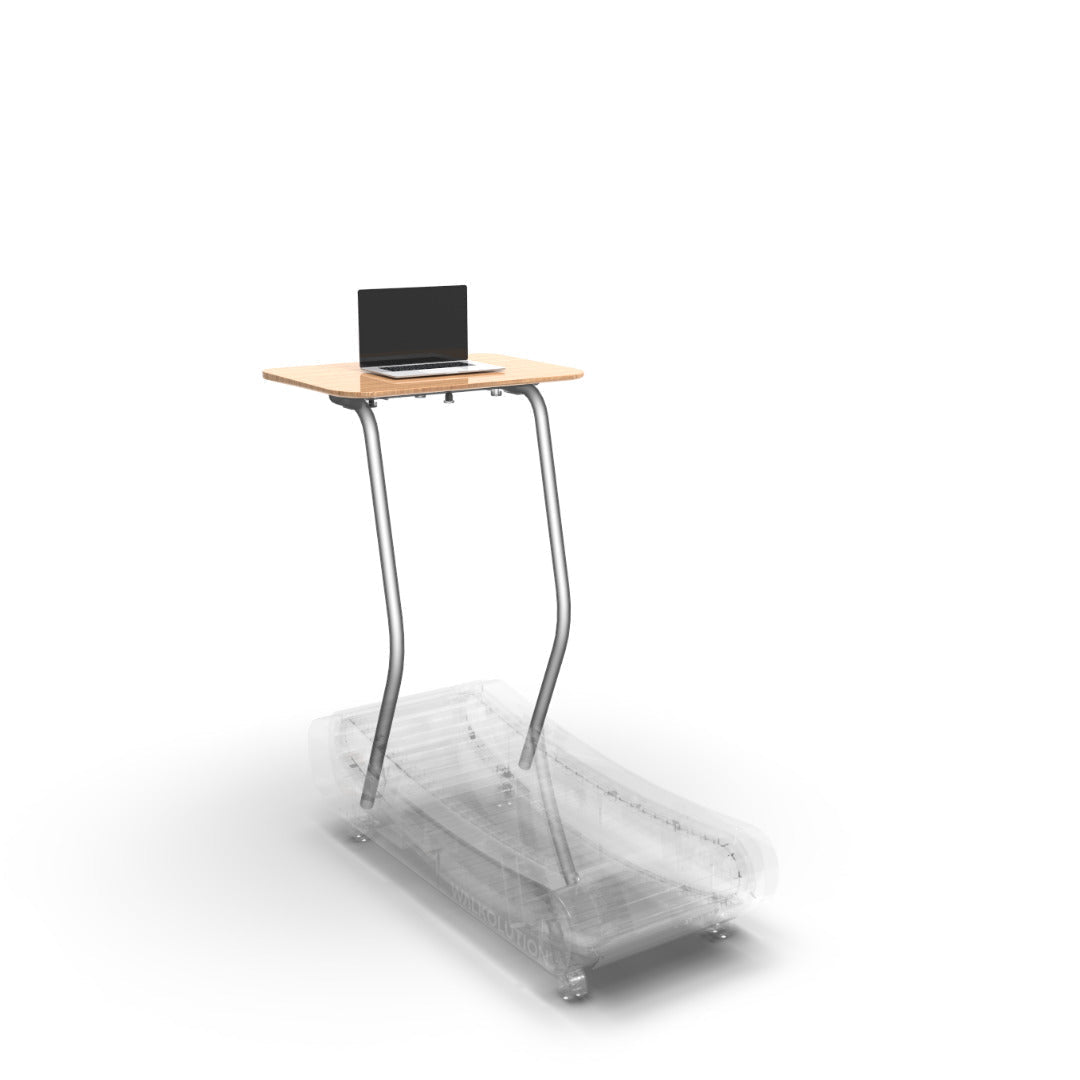 Desk attachment for treadmill, treadmill desk