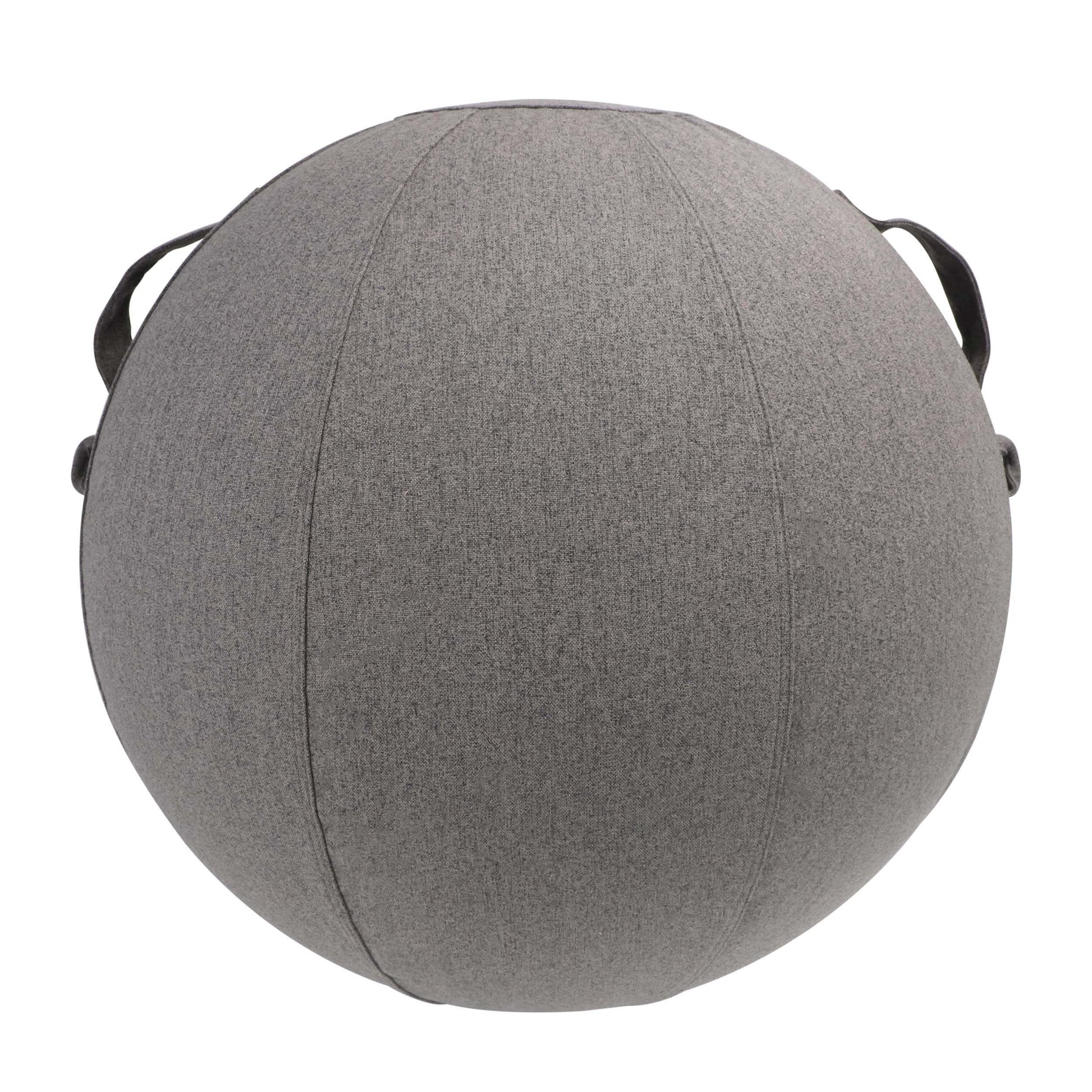 sitting ball fabric brown anthracite
