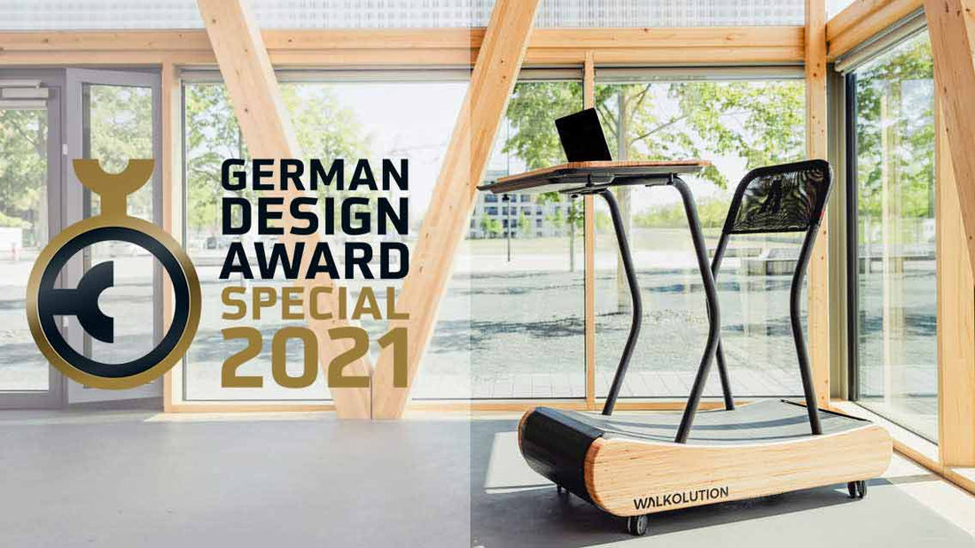 Walkolution awarded German Design Award 2021 WALKOLUTION 