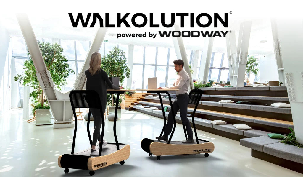 Walkolution announces the partnership with Woodway WALKOLUTION 