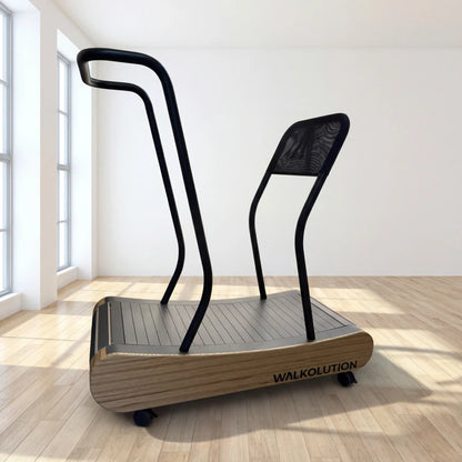 Walkolution 1 + (Model 2024) - Standard Slats + Lean Stool Attachment + Desk Attachment