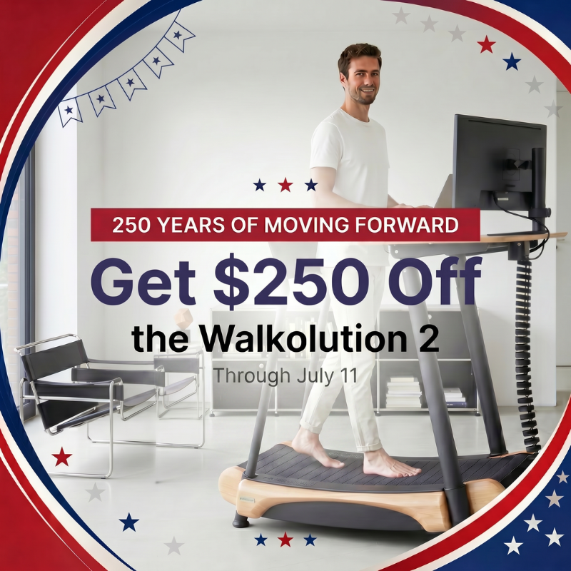 America 250 — Save $250 on the Walkolution 2
