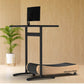 Wooden treadmill with backrest, manual treadmill, walking treadmill, treadmill desk WALKOLUTION 