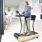 Man using treadmill desk in home office WALKOLUTION 