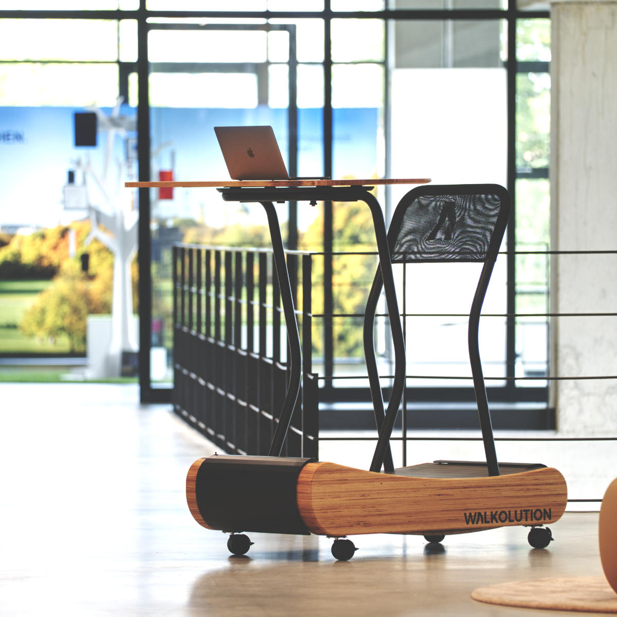 Wooden treadmill, manual treadmill, walking treadmill, treadmill desk